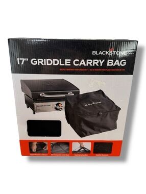 NIB Blackstone 17" Griddle Carry Bag Black Portable Weather Resistant Camping